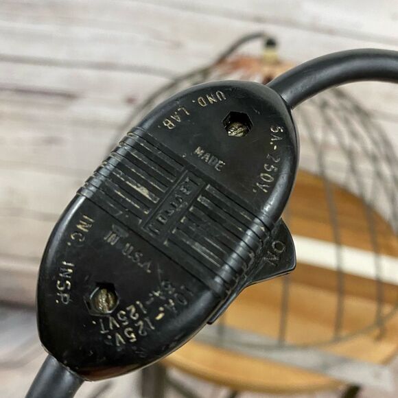 Vintage Industrial Metal Basket Pendant Light 17" - Picture 8 of 9